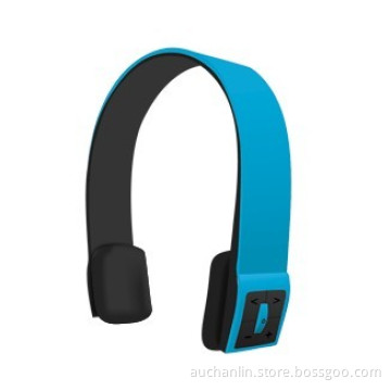 Headset Stereo Bluetooth Universal Blue